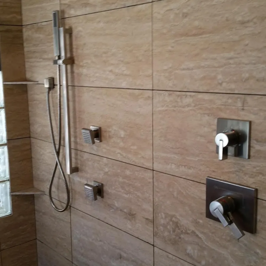 Shower fixture installation for Frozen Pipe Repair in Burley